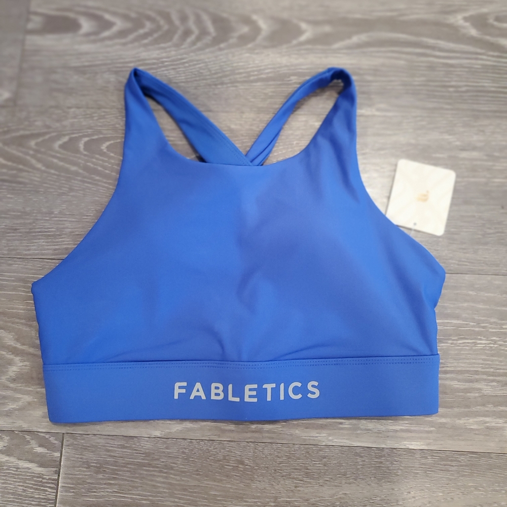 Fabletics Women's Vibrant Blue Sports Bra